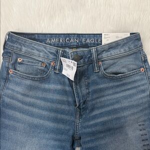 American Eagle Outfitters High Rise Blue Jeans